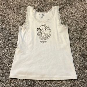 brandy melville/john galt lace tank top